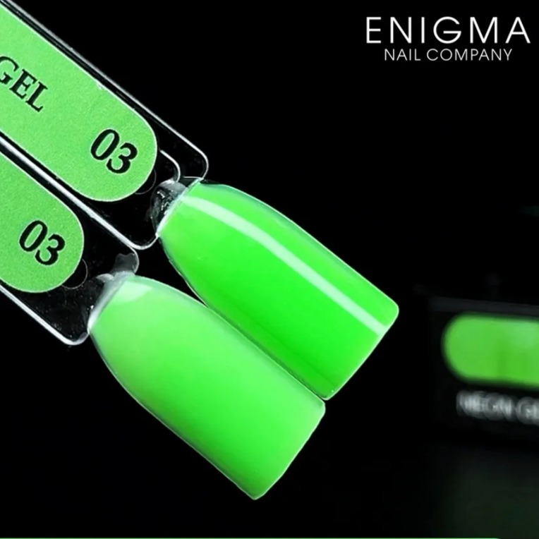 Гель для наращивания Enigmanic Neon 03, 15 мл