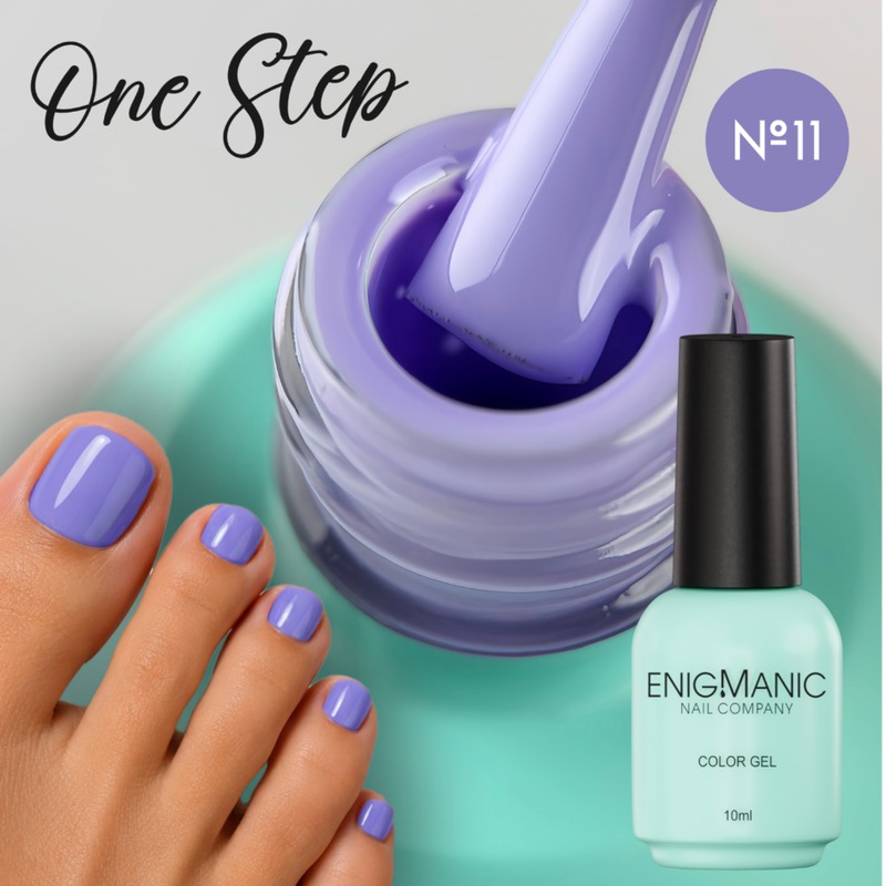 Гель лак Enigmanic One Step 011, 10 мл
