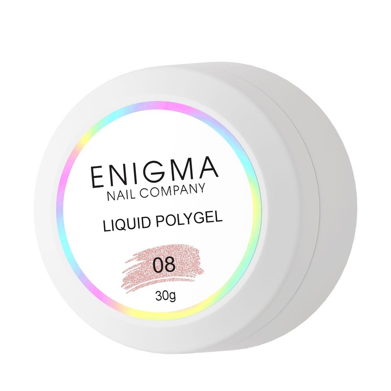 Liquid Polygel Enigma 08, 30 мл