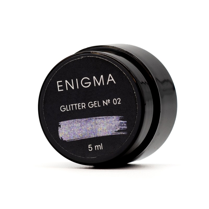 Глиттер гель Enigma 002 5г