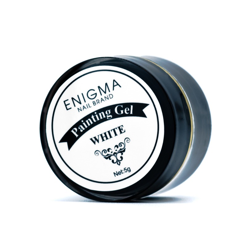 Enigma гель-краска паутинка белая 5гр