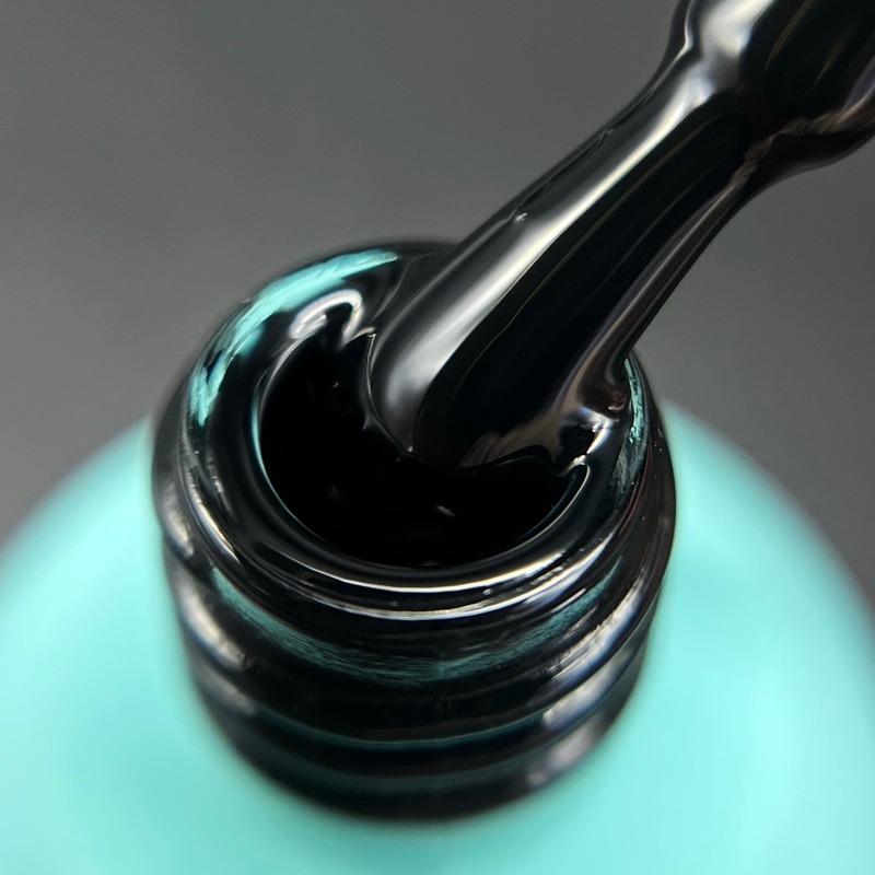 Гель лак Enigma 001 чёрный, 10мл