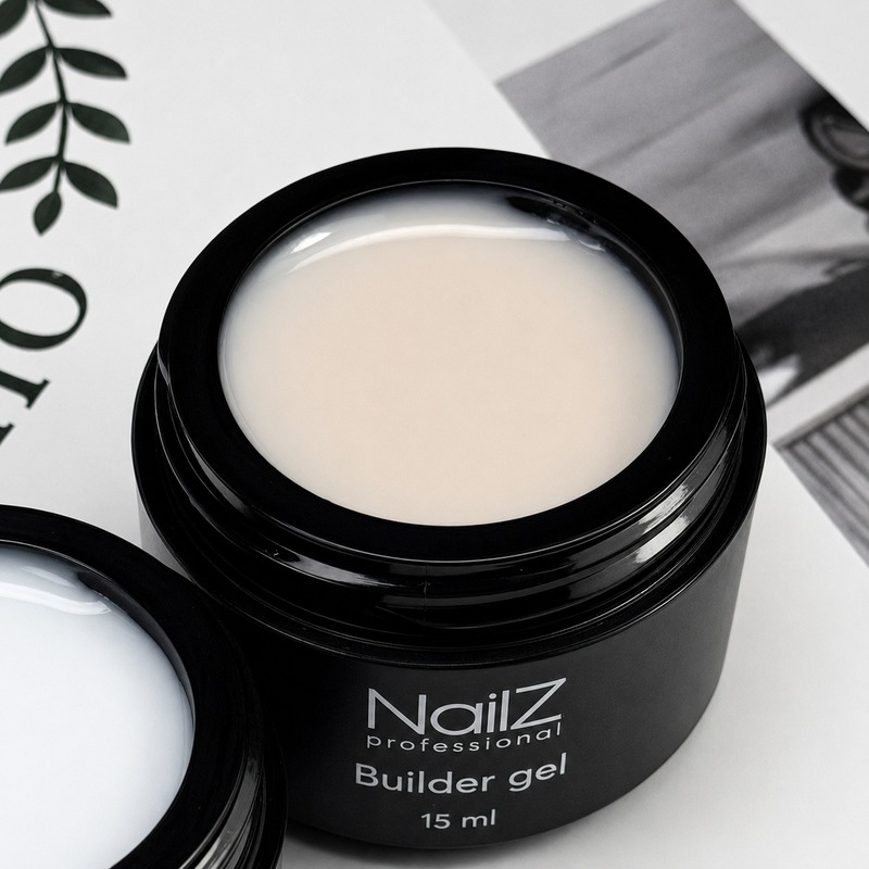 Гель для наращивания NailZ Ivory, 15 мл