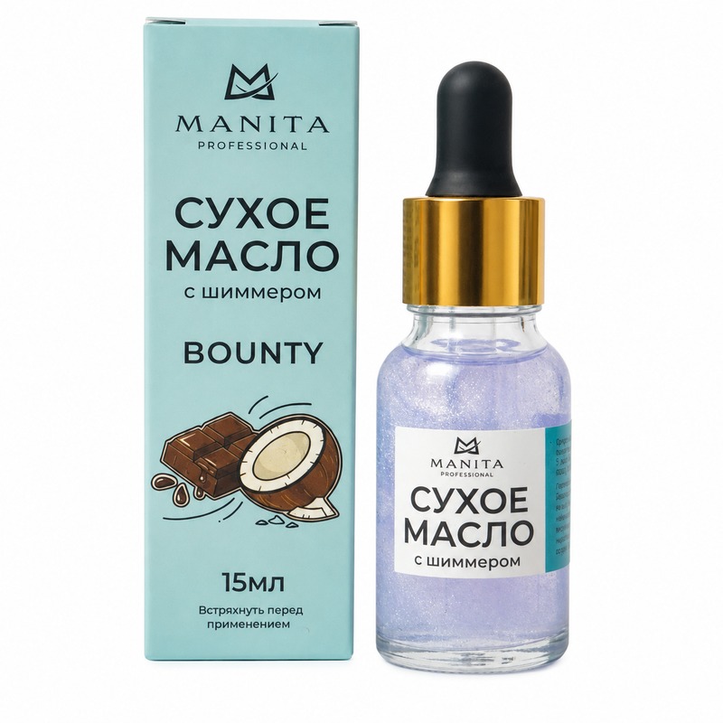 Manita Масло сухое для ногтей, BOUNTY 15 мл