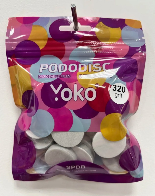 Yoko Сменные файлы Спонж M 25 шт/уп (SPDB-M)