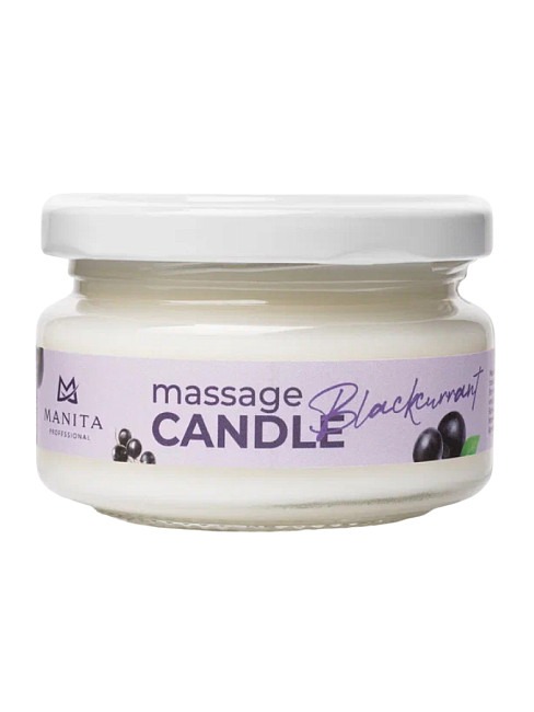 MANITA PROFESSIONAL Свеча Массажная BLACKCURRANT 100ml