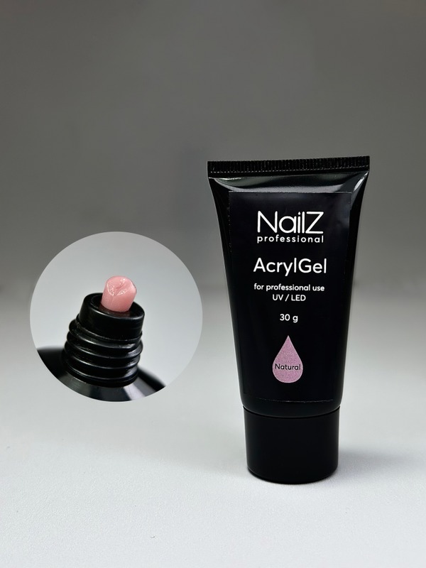 Акригель NailZ Natural, 30 мл