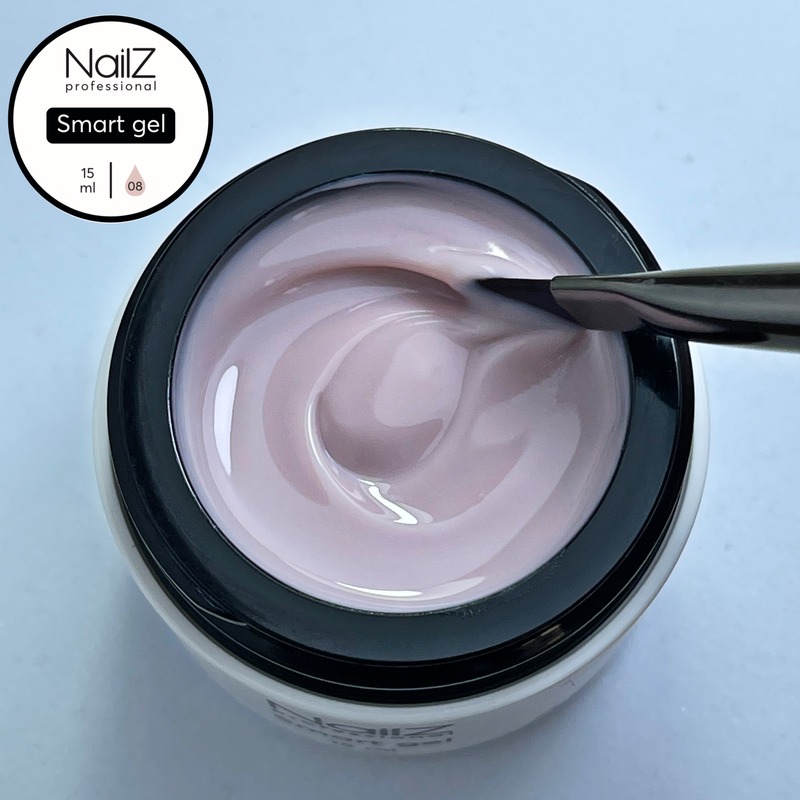 Гель для моделирования NailZ Smart 08, 15 мл