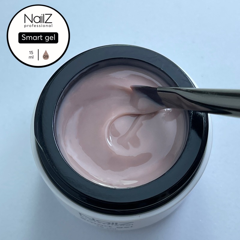 Гель для моделирования NailZ Smart 09, 15 мл