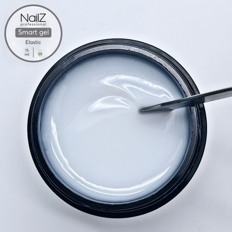Гель для моделирования NailZ Smart Elastic 01, 15 мл
