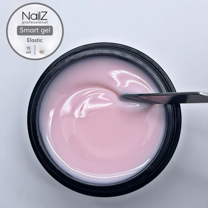 Гель для моделирования NailZ Smart Elastic 02, 15 мл