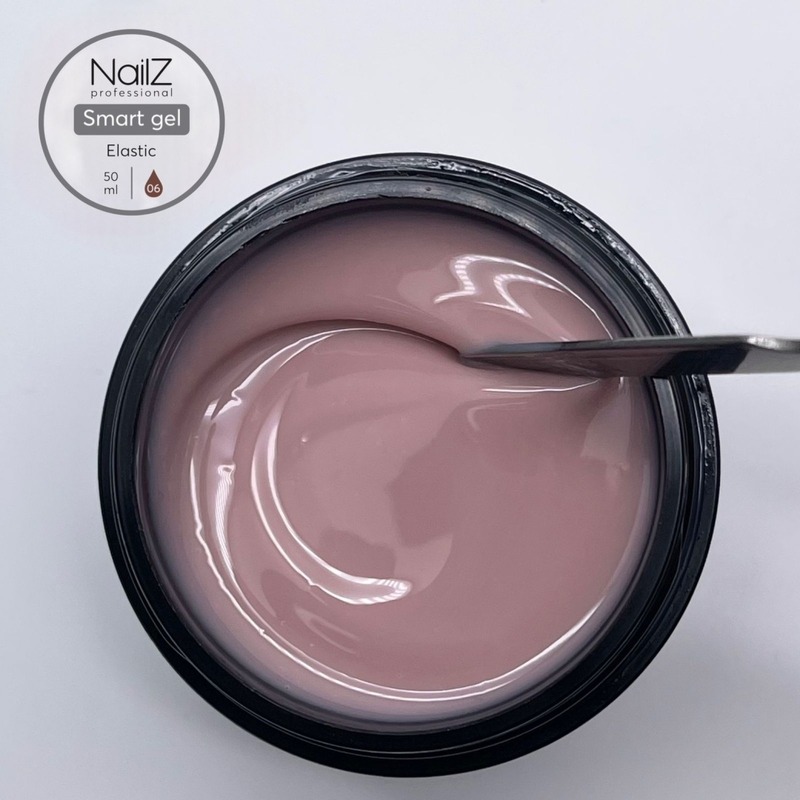 Гель для моделирования NailZ Smart Elastic 06, 50 мл
