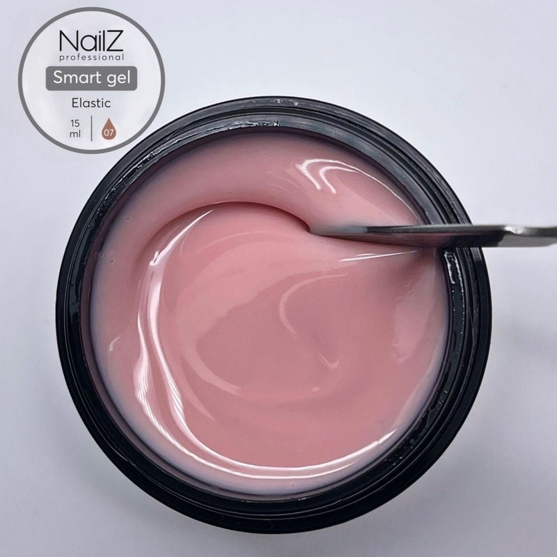 Гель для моделирования NailZ Smart Elastic 07, 15 мл
