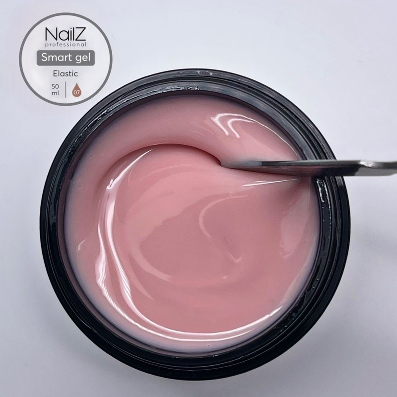 Гель для моделирования NailZ Smart Elastic 07, 50 мл
