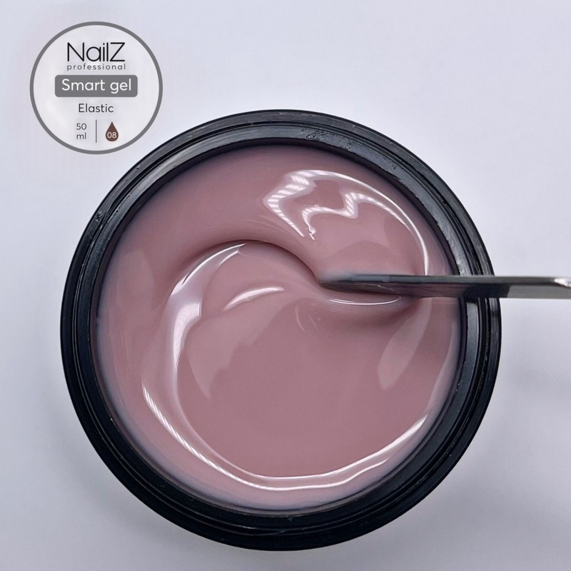 Гель для моделирования NailZ Smart Elastic 08, 50 мл