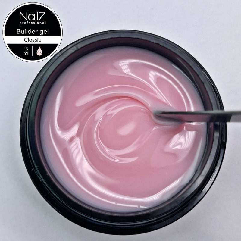 Гель для наращивания NailZ Classic 03, 15 мл