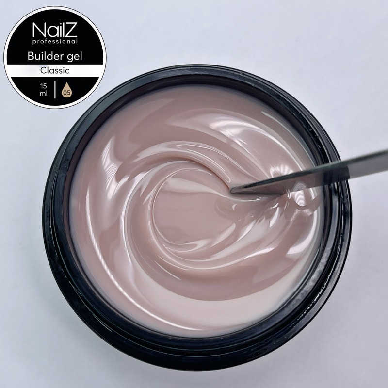 Гель для наращивания NailZ Classic 05, 15 мл