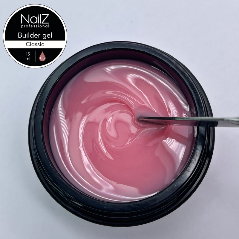 Гель для наращивания NailZ Classic 06, 15 мл