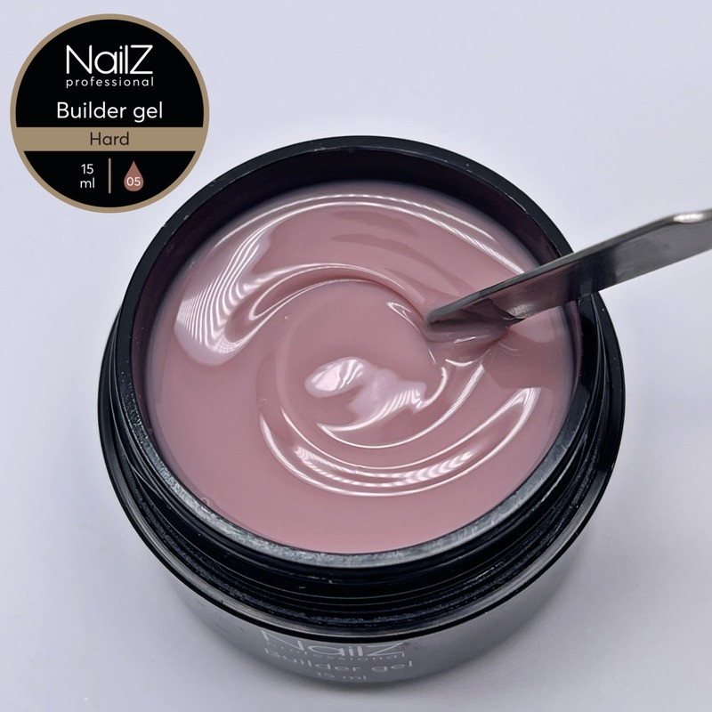 Гель для наращивания NailZ Hard 05, 15 мл