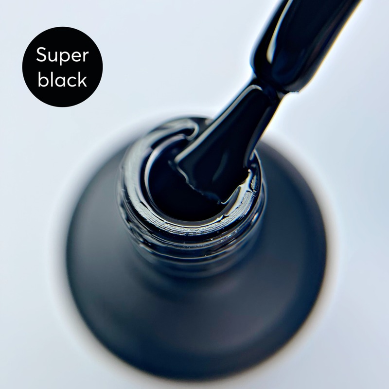 Гель-лак NailZ Super Black, 15 мл