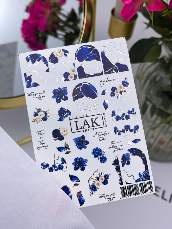 Слайдер-дизайн LAK NAILS #F177