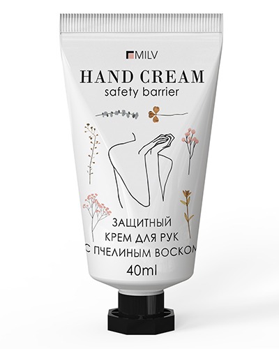 Крем Milv "Защитный" для рук МЕДОВЫЙ КЕДР 40 мл