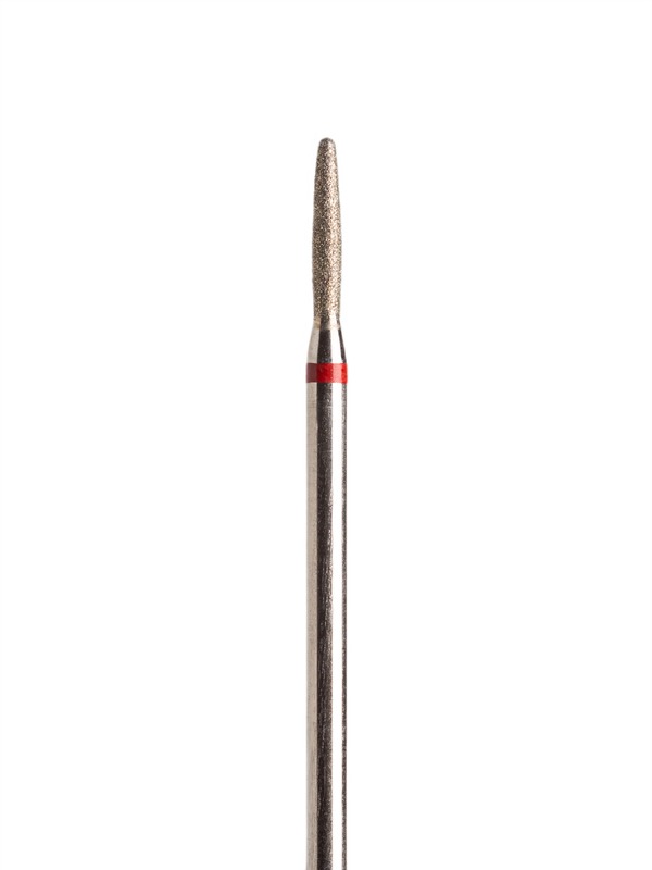 Алмазный бор, пламя, НТ01810Д-К 1.8 мм