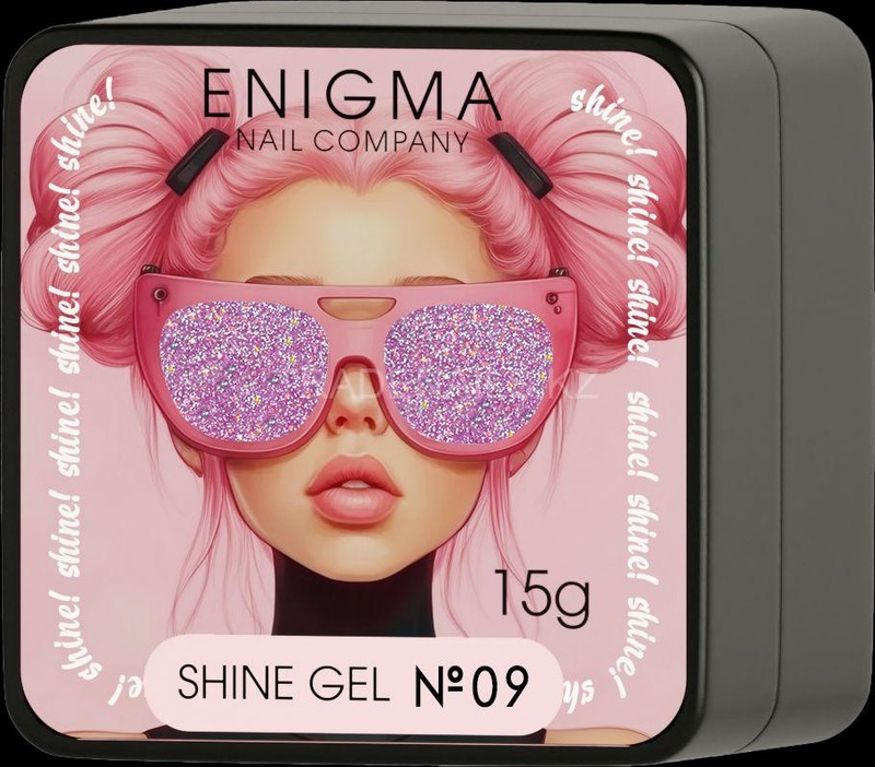 Гель для наращивания ENIGMA Shine gel 09 15g.
