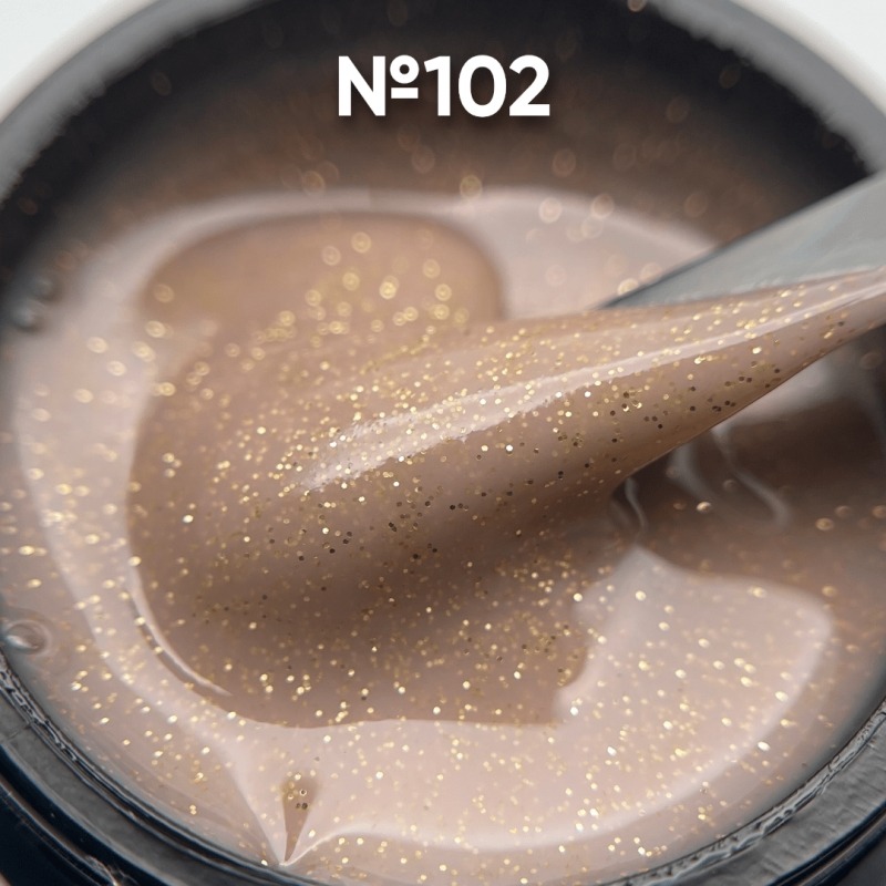 ОПЦИЯ Гель камуфлирующий с блёстками №102 (15 мл)