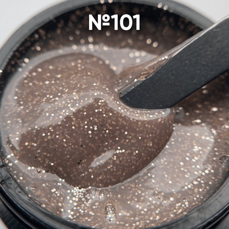 ОПЦИЯ Гель Моделирующий камуфлирующий с блёстками №101 (15 мл)