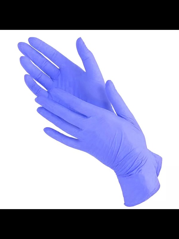 MediOk Перчатки Нитриловые CORNFLOWER S 50 пар/уп.(3,5 гр.)