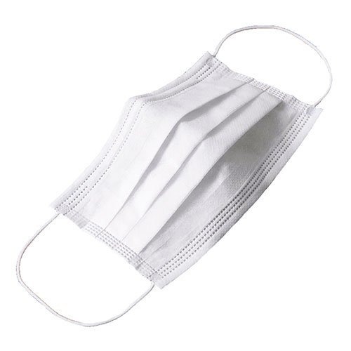 Маска мед. Белая 50шт. в пакете