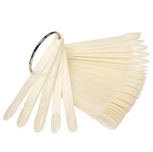 Палитра NailArt кольцо.Миндаль молочный 50шт