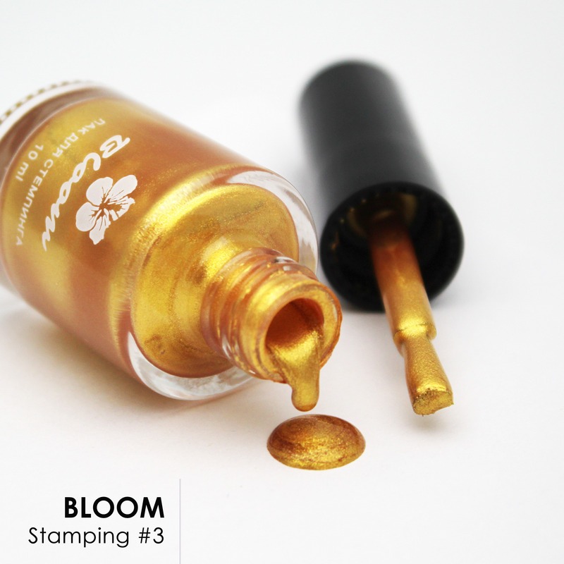 Bloom лак для стемпинга №3 10мл
