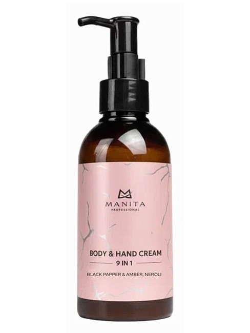 Manita крем для рук и тела / Black Pepper, Amber, Neroli, 150 мл