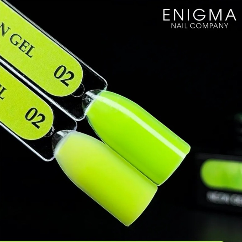 Гель для наращивания Enigmanic Neon 02, 15 мл