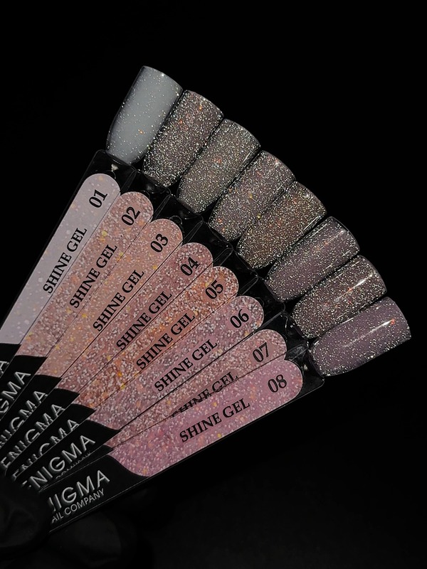Гель для наращивания ENIGMA Shine gel 02 15g. 2