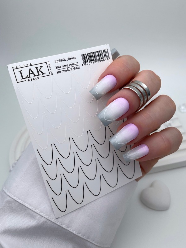 Стикер LAK NAILS #S013