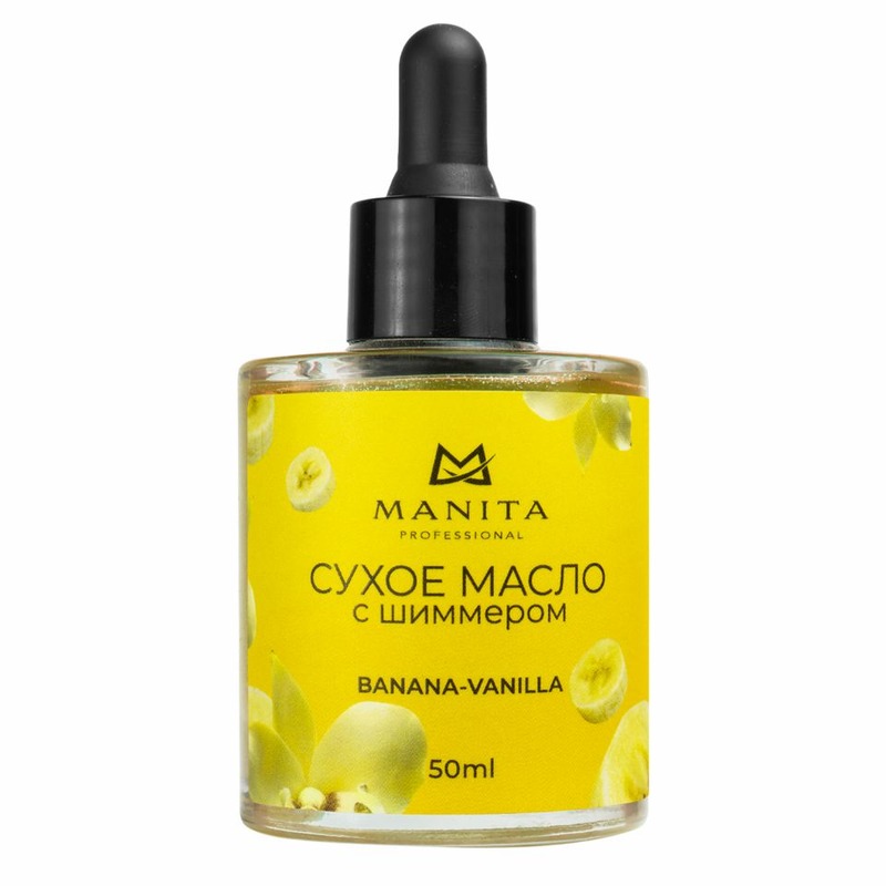 MANITA Масло для кутикулы сухое BANANA & VANILLA 50 ml