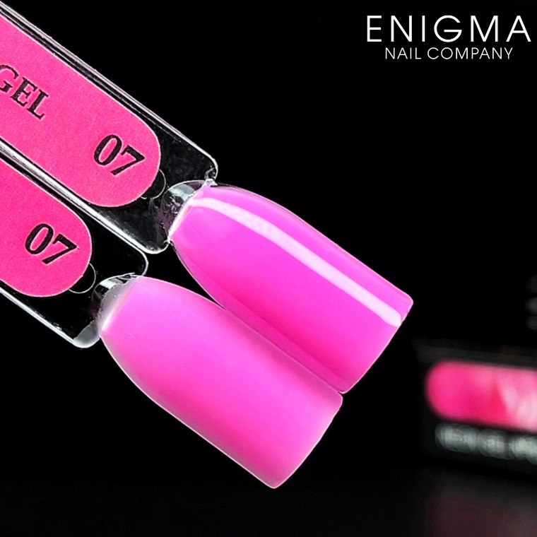 Гель для наращивания Enigmanic Neon 07, 15 мл