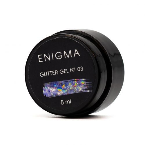 Глиттер гель Enigma 003 5г