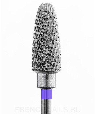 Фрезы твердосплавные Кристалл Кукуруза фиолетовая d6,0мм